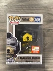 Funko Pop Excavator Armor Fallout 76 #506 E3 2019 Exclusive w Protector