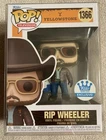 Funko Pop Exclusive #1366 Yellowstone Rip Wheeler With Cooler + Free Protector