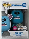 Funko POP! Exclusive Disney Pixar Monsters: Sulley Flocked 1156 w/Protector