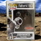 Funko Pop! Fallout 4 #163 Codsworth Target Exclusive w/ Protector