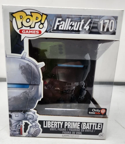 Funko Pop! Fallout 4 Liberty Prime #167 6" Super-Sized Vaulted Vinyl Figure –NIB