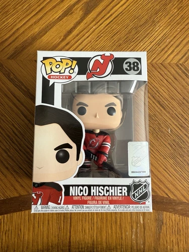 Funko POP Figure HOCKEY New Jersey DEVILS NICO HISCHIER 38 NHL Vaulted
