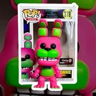 Funko Pop Five Nights At Freddy's Blacklight Bonnie 378 Exclusive FNAF READ OOB