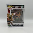 Funko Pop Five Nights At Freddys FNAF Holiday Gingerbread Foxy 938 Figure #CT