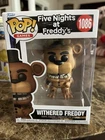 Funko Pop! Five Nights at Freddy's Withered Freddy #1086 w/ Protector 🔥