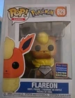 Funko Pop! Flareon #629 Diamond ~  Wonder-con Official Con Sticker Sealed