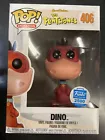Funko POP Flintstones Dino #406 [Red] VAULTED LIMITED EDITION in protector case