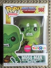 Funko POP Flocked Moss Man action figure vinyl figure #568 MOTU Exclusive