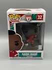 FUNKO POP! FOOTBALL #32 SADIO MANE LIVERPOOL FC SOCCER BRAND NEW W/ PROTECTOR