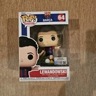 Funko POP! Football Soccer FC Barcelona Lewandowski Figure #64 Vinyl Figure