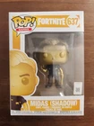 Funko POP! Fortnite Midas Shadow #637 Metallic Inc Protector