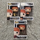 Funko Pop! Fred & George & Ron Weasley Figures #33 #34 #44 Harry Potter Series