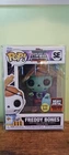 Funko Pop! Freddy Bones GitD 2023 Heavy Metal Halloween LE 3,000 with protector!