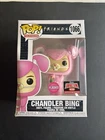 Funko Pop Friends Chandler Bing Bunny Suit Flocked 2021 Target Con Exc #1066
