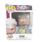 Funko Pop! Fullmetal Alchemist Brotherhood: Scar #1486 Glow In The Dark New