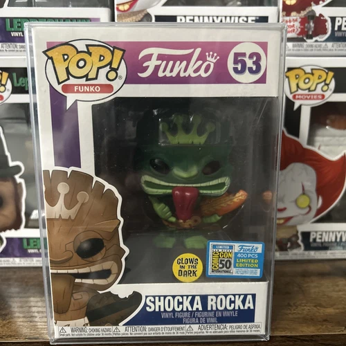Funko Pop Fundays  Shocka Rocka GITD San Diego Comic Con