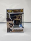 FUNKO POP! FUNKOSHOP EXCLUSIVE INDIANA JONES NEW IN BOX SEE DES #1357
