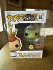 Funko Pop Funtastic Voyage Freddy Funko as Morty Glow in the Dark GITD 1500 PCS