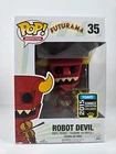 Funko Pop Futurama 35 Robot Devil (violin) Grail 2015 SDCC Convention Exclusive