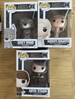 Funko Pop! Game of Thrones - Daenerys Targaryen 24 Arya Stark 09 Grey Wind 23