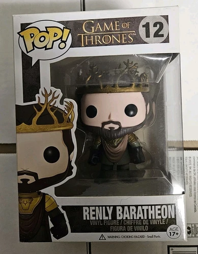 Funko Pop Game Of Thrones Renly Baratheon #12 Amazing Condition!