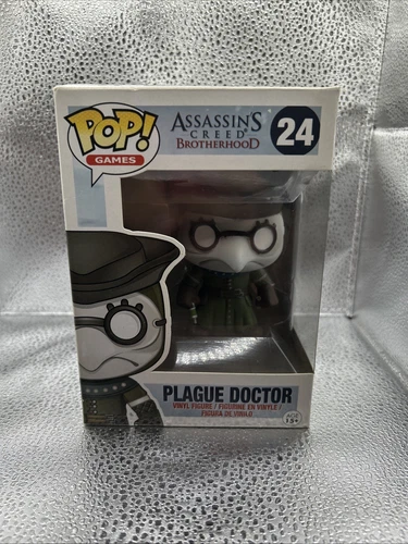 Funko Pop Games #24 Assassin's Creed Brotherhood Plague Doctor Vinyl Figure New