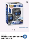 Funko Pop! Games Astro Bot #1089 with Pop Protector PRESALE