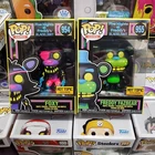 Funko Pop! Games BlackLight FNAF Foxy 954 & Freddy Fazbear 955 Hot Topic Excls'