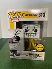 Funko Pop! Games CUPHEAD KING DICE Yellow Tux CHASE!  FREE Protector & SHIP!