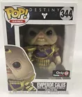Funko POP! Games Destiny Emperor Calus Vinyl Figure GameStop Exclusive #344 New