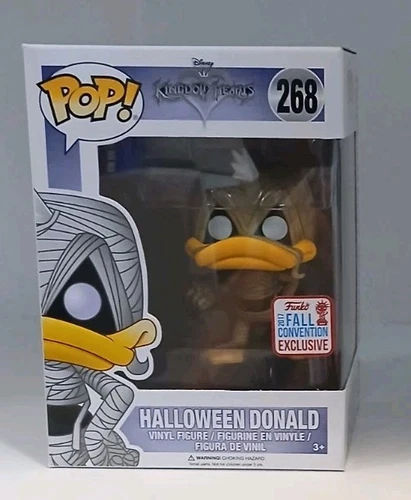 Funko Pop Games Disney Kingdom Hearts Donald (Halloween Town) #268 Vinyl Figure