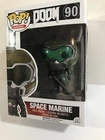 Funko Pop! Games DOOM Space Marine #90 (VAULTED) Vinyl Figure w/ Protector case