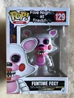 FUNKO POP GAMES FIVE NIGHTS AT FREDDY'S #129 FUNTIME FOXY VINYL FIGURE FNAF MINT