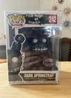 Funko POP! Games Five Nights at Freddys Dark Springtrap #242  (With Protector)