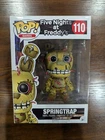 Funko POP! Games: Five Nights At Freddy's - Springtrap #110 Vaulted RARE**