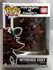 Funko Pop! Games: Five Nights at Freddy's - Withered Foxy #1085 (New/NOS) FNAF