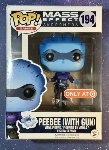 Funko Pop! Games: Mass Effect Andromeda Peebee (with Gun) #194 Target Exclusive