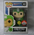 Funko Pop! Games Mega Man 8 BIT Gyro Attack #13 Canada Convention Glow GITD