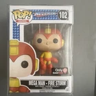Funko Pop Games: Mega Man - Mega Man Fire Storm # 102 w/protector