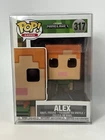 Funko Pop! Games Minecraft Alex #317  - Mojang - Figure Damage - W/ Protector