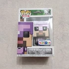 FUNKO POP GAMES MINECRAFT STEVE IN ENCHANTED ARMOR 324 TOYS R US EXCLUSIVE BOXED