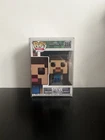 funko pop games mojang minecraft steve vinyl figure #316 w/ protector
