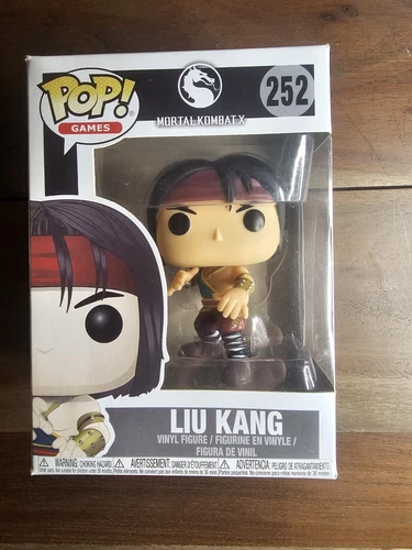 Funko Pop Games MortalKombat X Liu Kang 252
