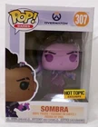 Funko Pop! Games Overwatch 307 Sombra Hot Topic Exclusive Vinyl Figure New