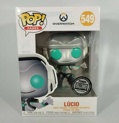 Funko POP! GAMES OVERWATCH 549 LUCIO BLIZZARD CON 2019 EXCLUSIVE Protector MINT