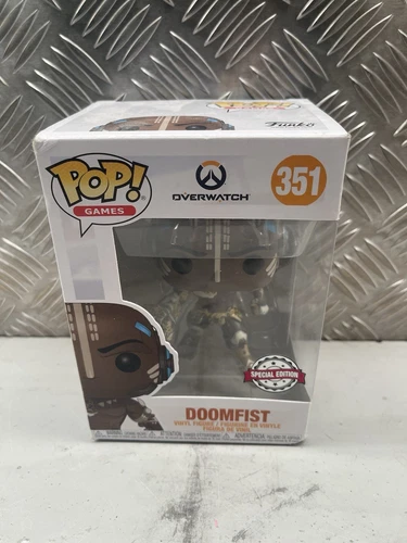 Funko Pop Games Overwatch Doomfist Leopad #351 Vinyl Figure Special Edition