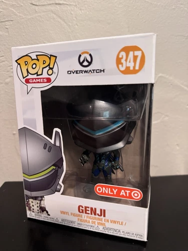 Funko Pop Games Overwatch Genji #347 Target Exclusive Carbon Fiber