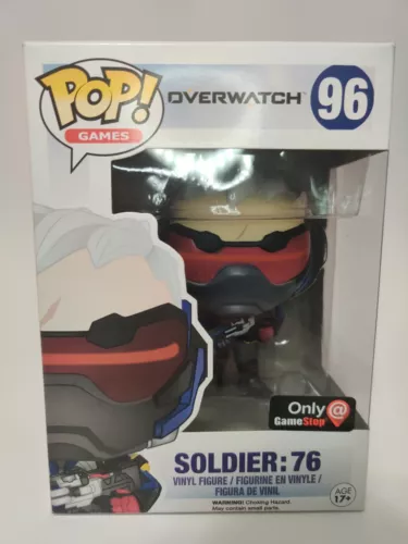 Funko Pop! Games Overwatch Soldier: 76 #96 (GameStop Exclusive)