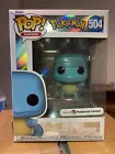 Funko Pop Games:  Pearlescent SQUIRTLE #504 Pokemon Center Exclusive IN HAND!