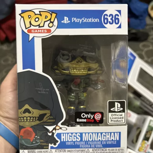 Funko POP! Games: Playstation #636 Higgs Monaghan GameStop Exclusive NEW In Box